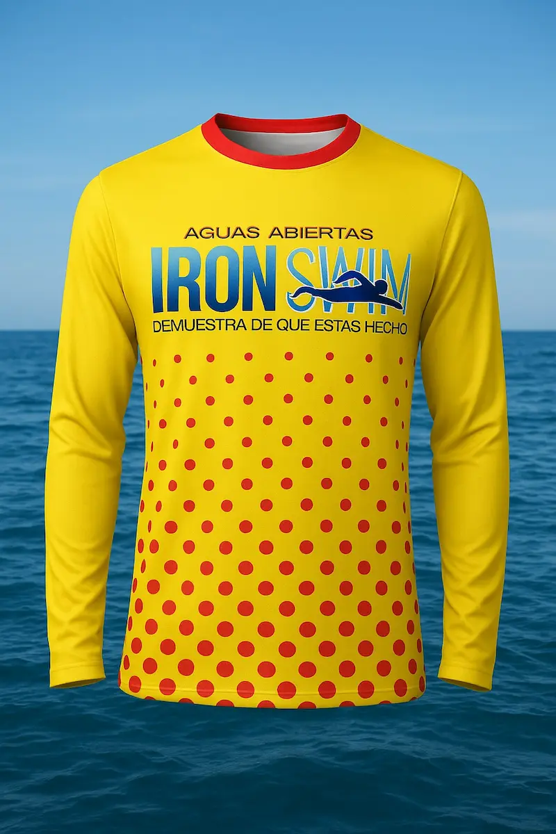 Playera oficial de ironswim 2025